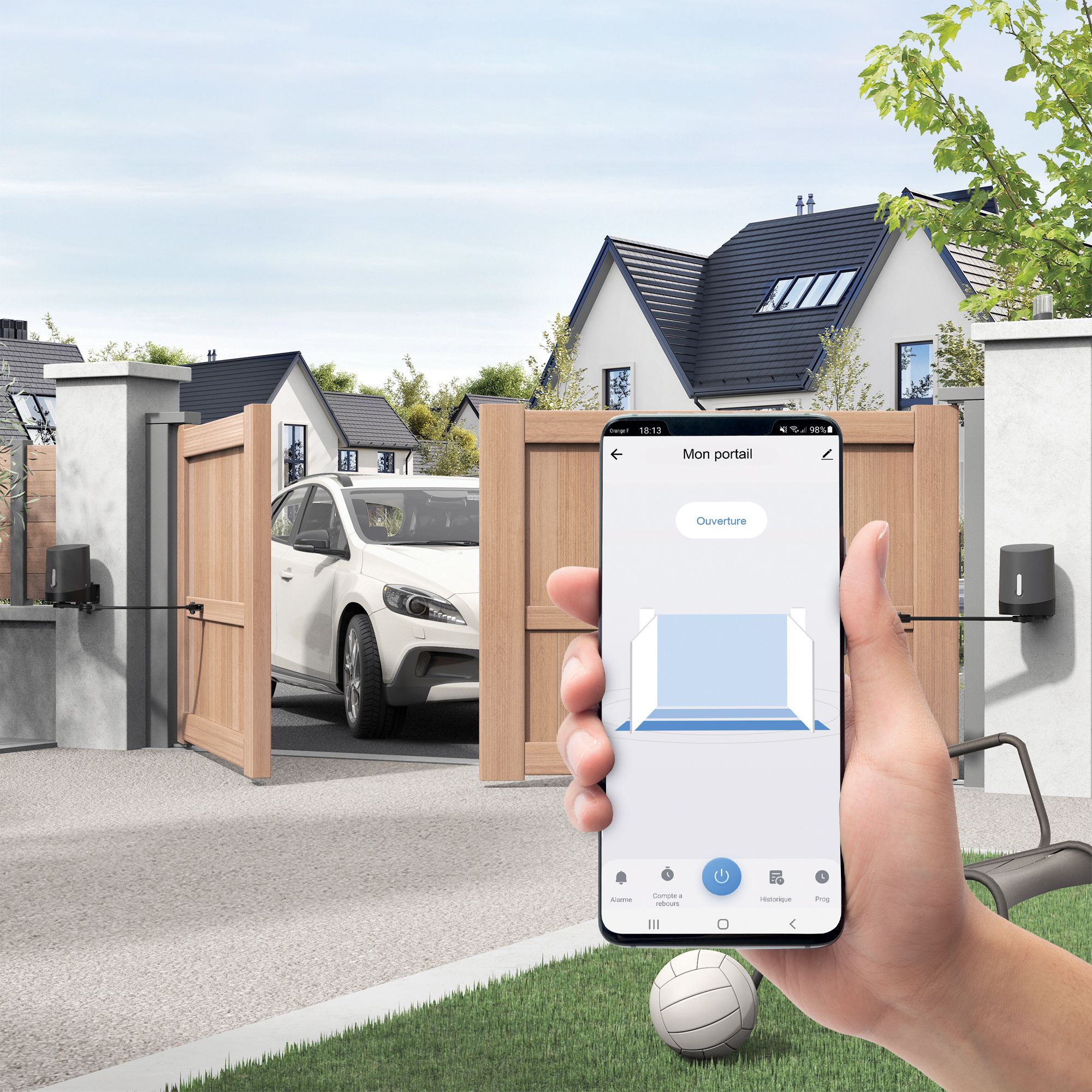 Controle el acceso a su casa desde su smartphone