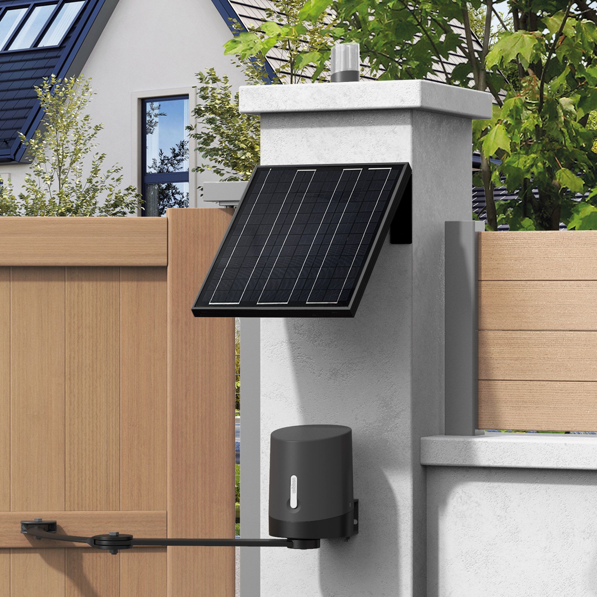 Una fuente de alimentación solar compacta y atractiva