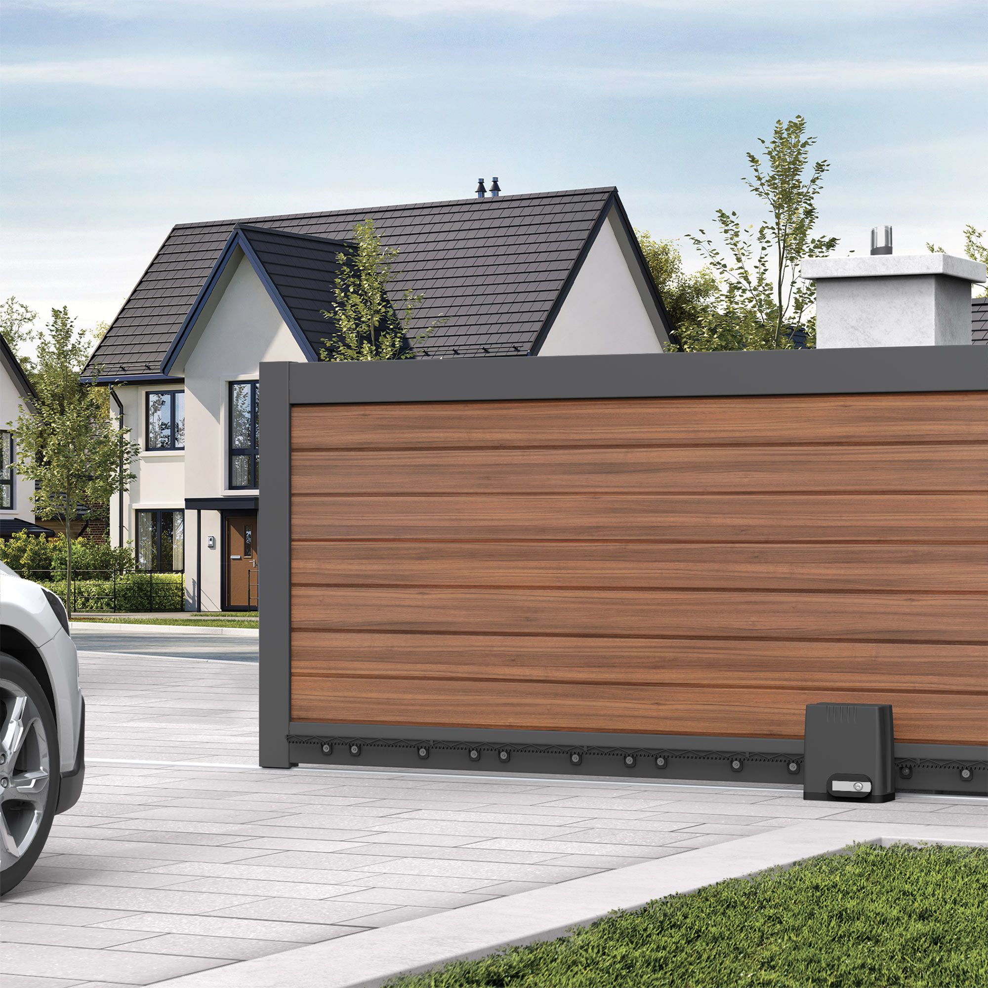 Compatible con muchos modelos de puertas