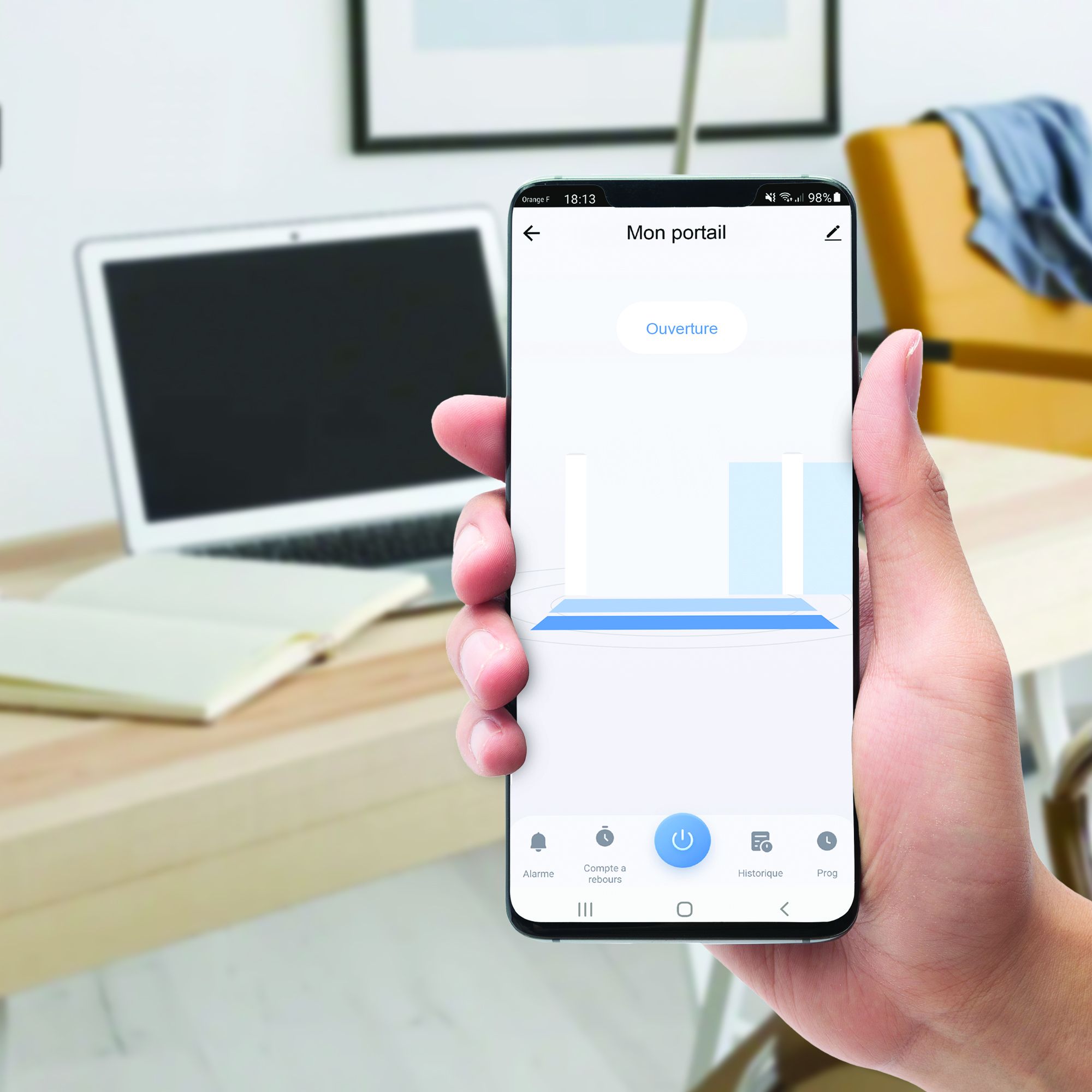 Controle el acceso a su casa desde su smartphone