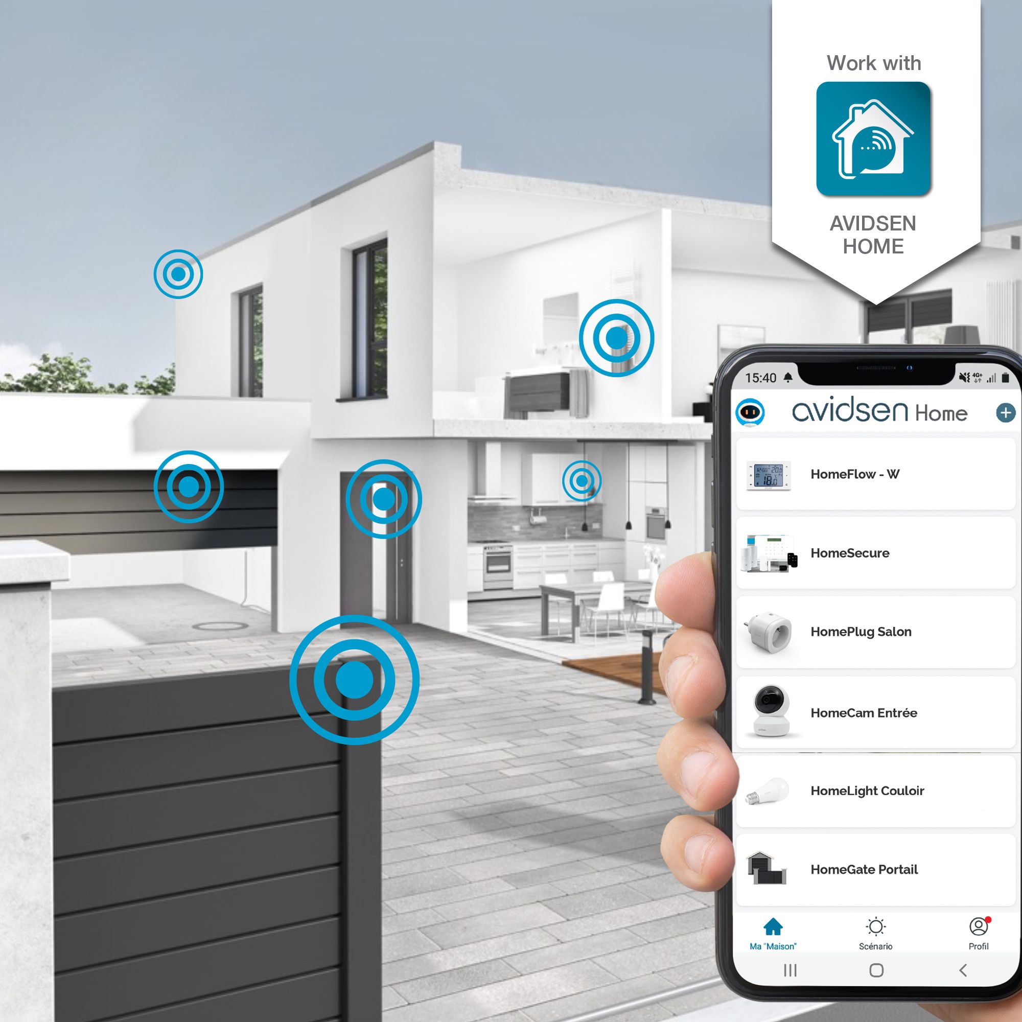 Integrar el ecosistema Avidsen Home