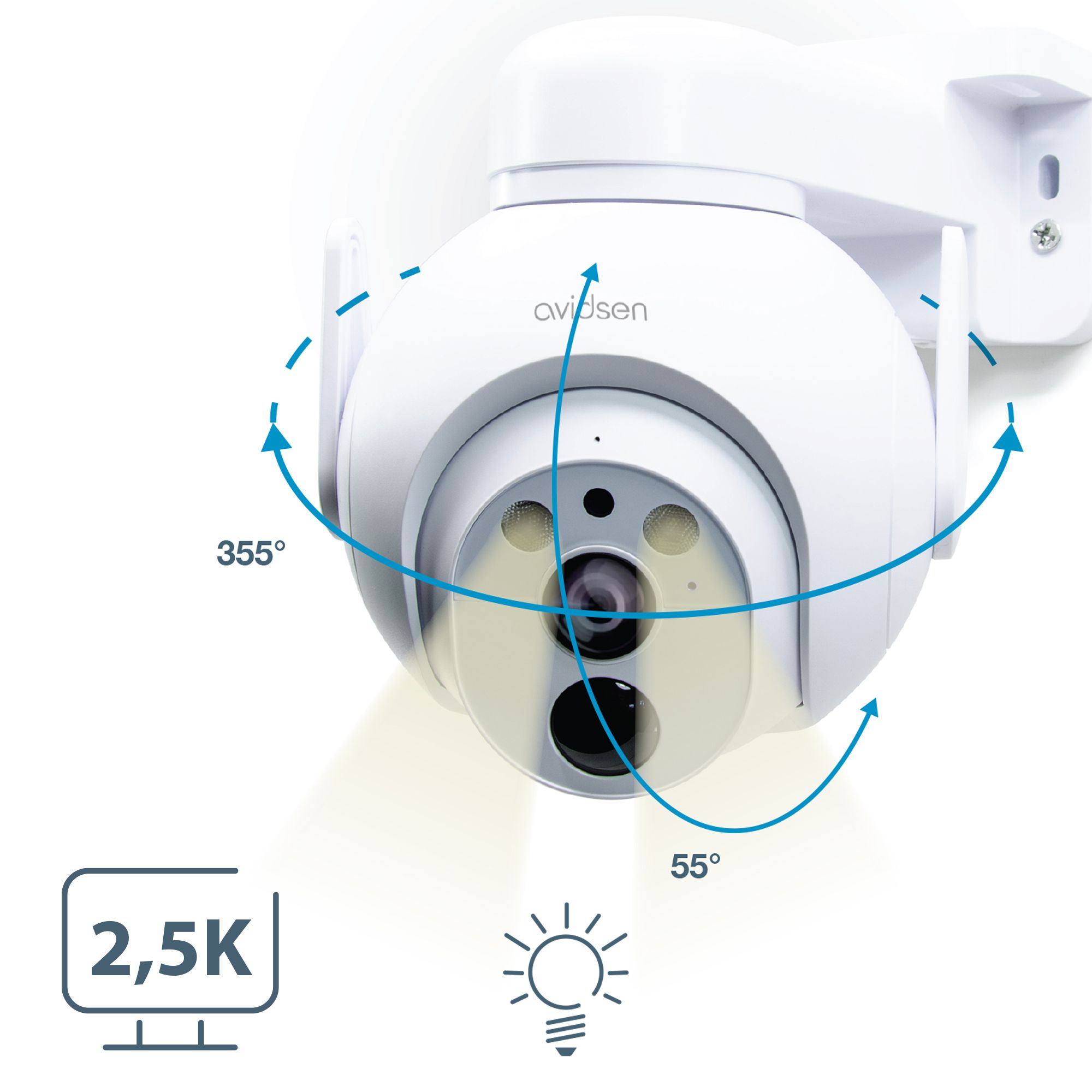 Rendimiento visual de esta cámara para exteriores