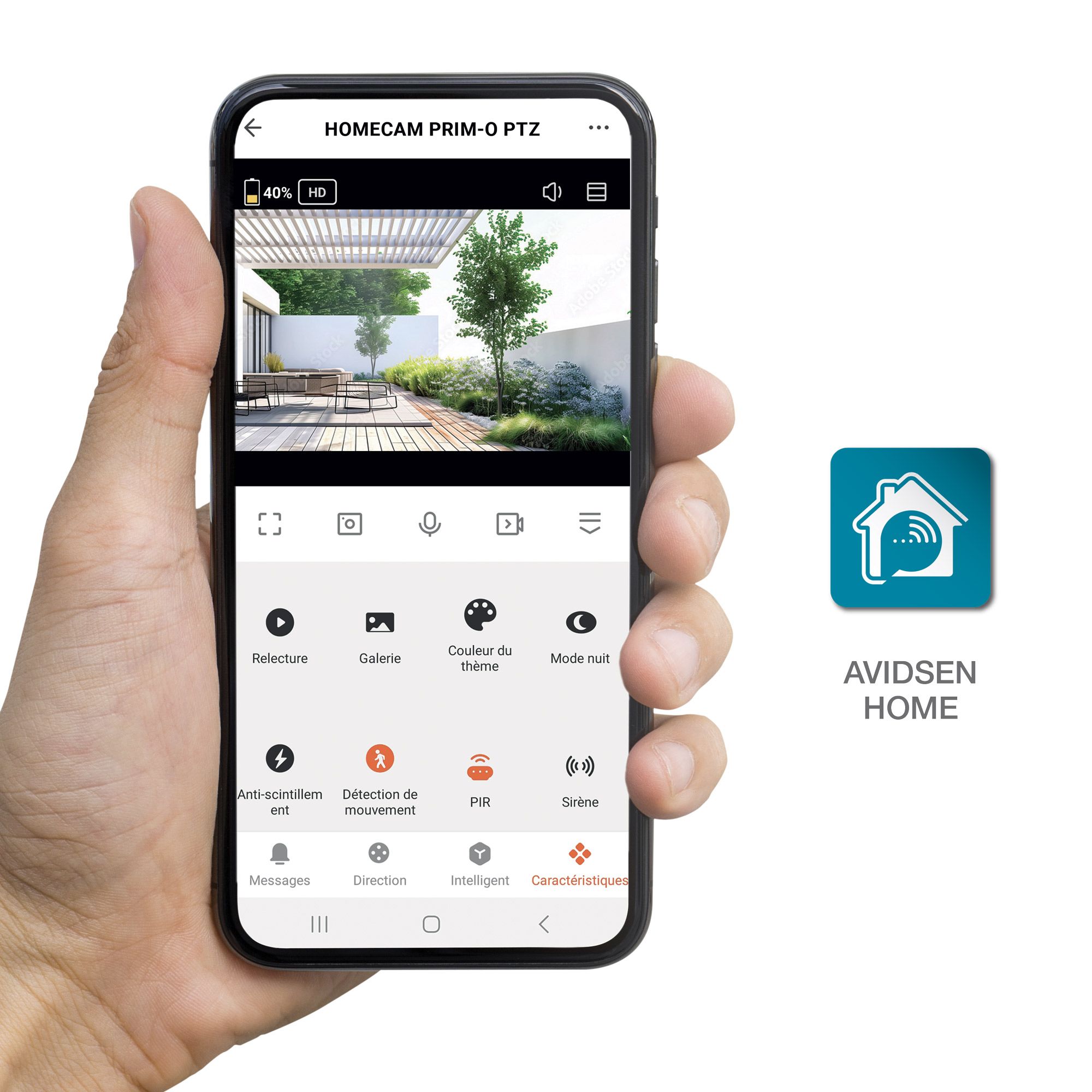 HomeCam PRIM-O PTZ es una cámara conectada