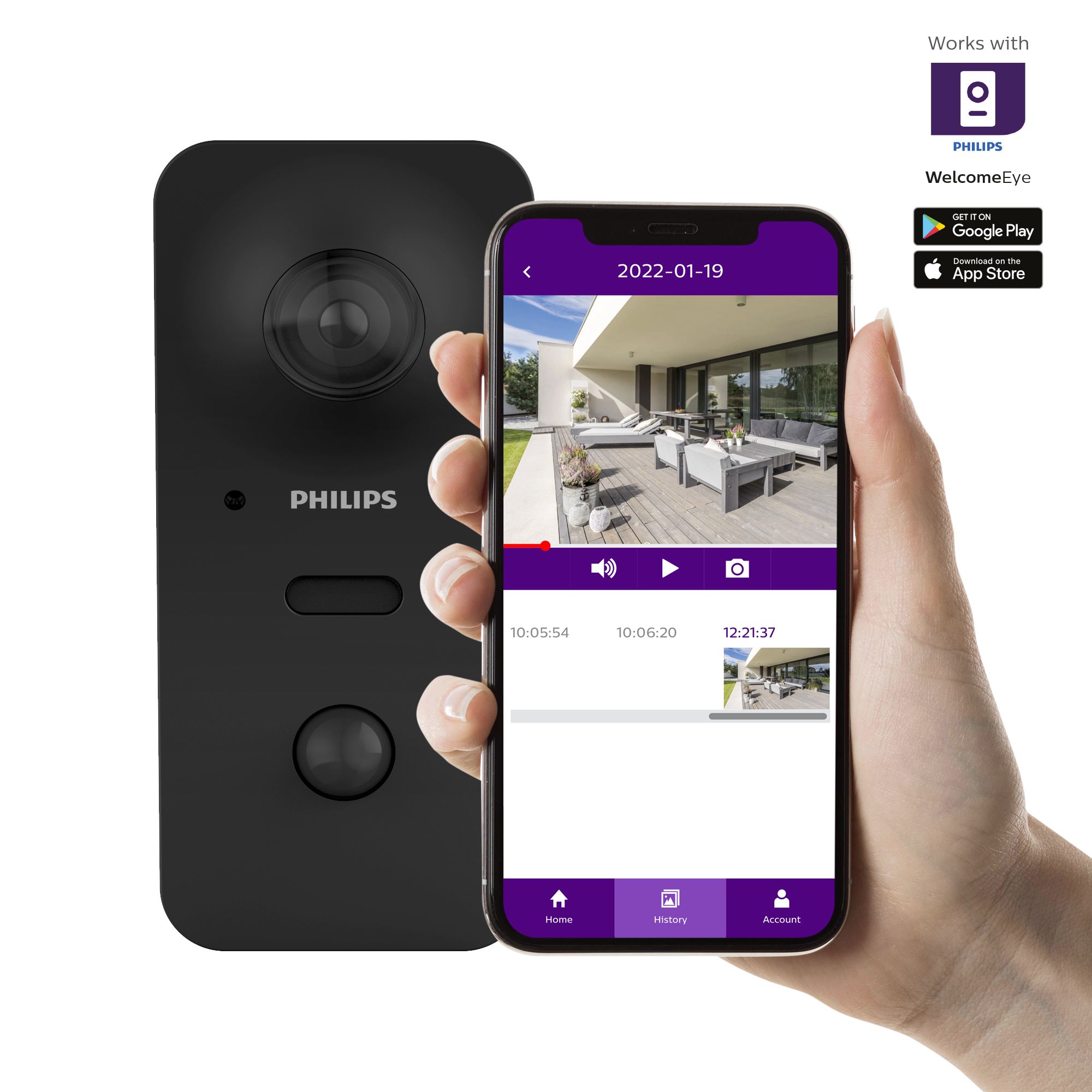 Únate al ecosistema Philips WelcomeEye