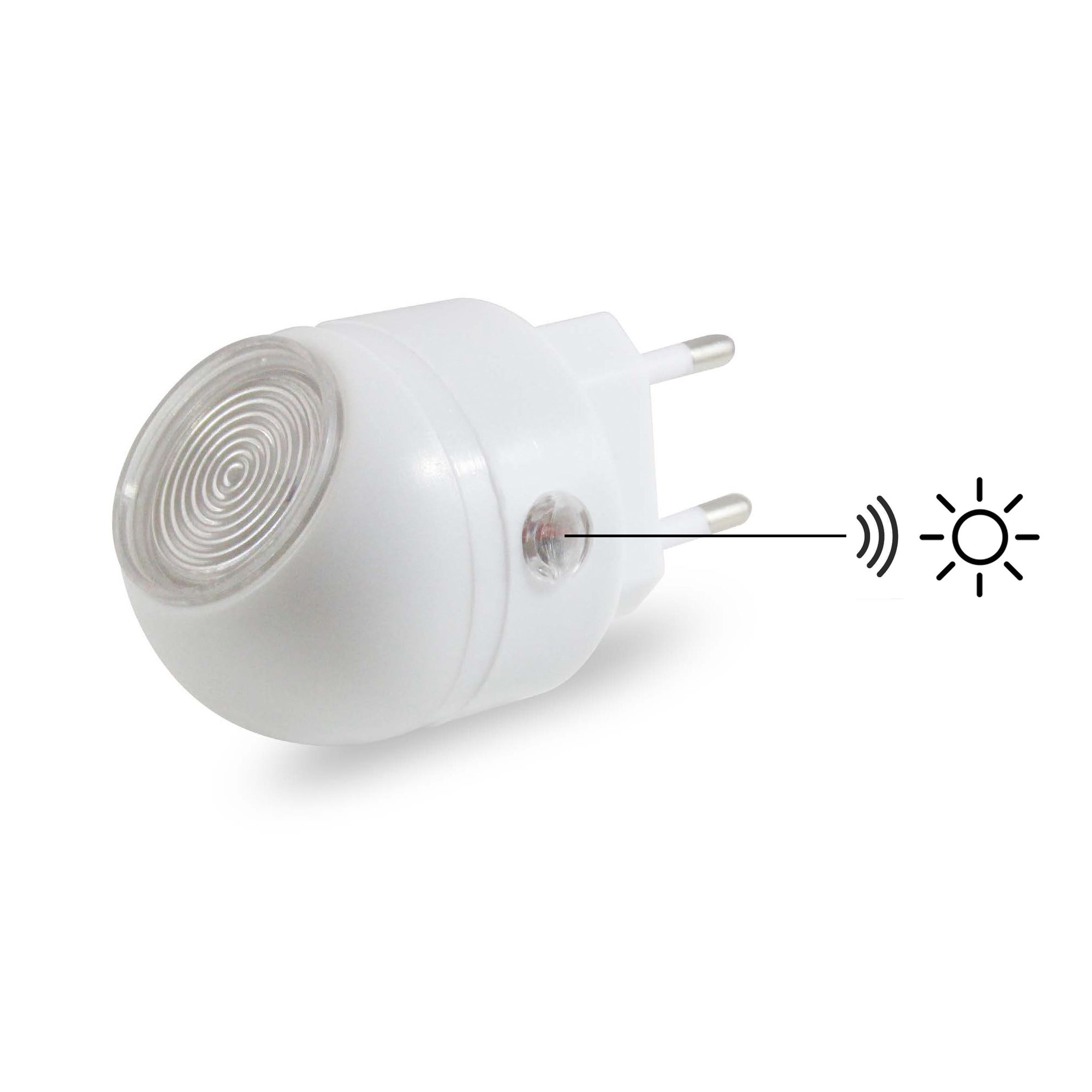 La luz piloto incluye un sensor crepuscular