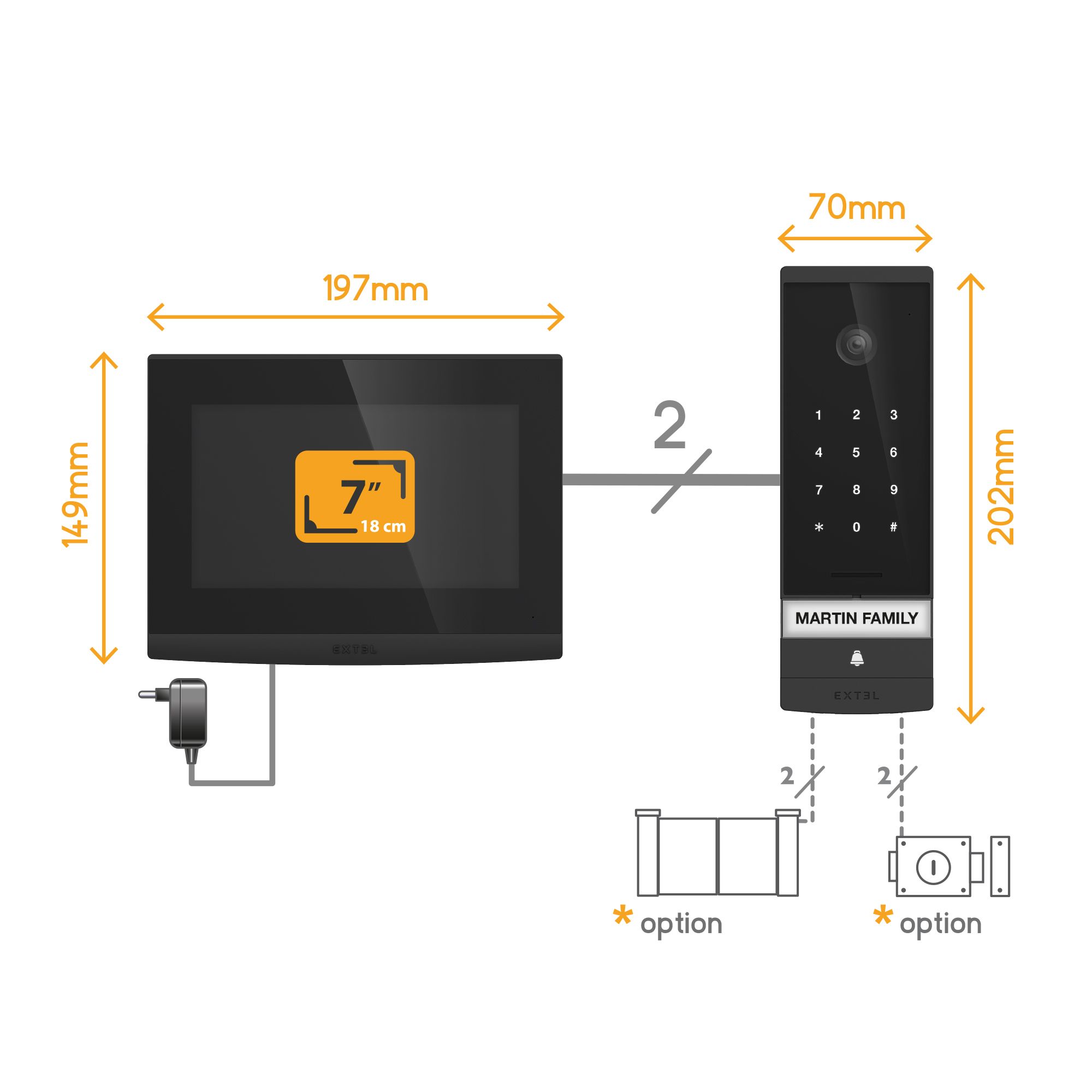 Fácil de instalar y utilizar