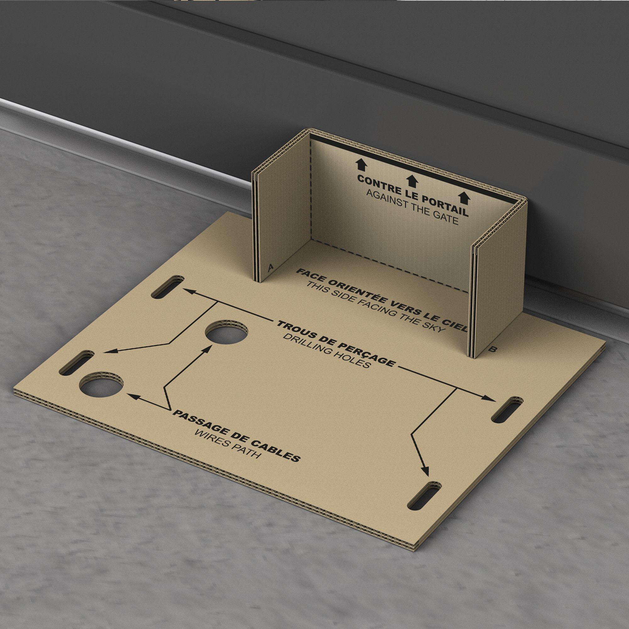 Benefíciese de una instalación mecánica extremadamente sencilla