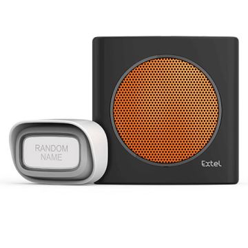 Timbre inalámbrico diBi Flash Soft naranja - 081737G - Extel