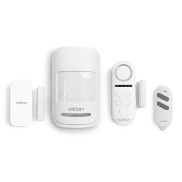 Kit completo de mini alarma y accesorios Kit Pequeño Guarda - Avidsen - 100021