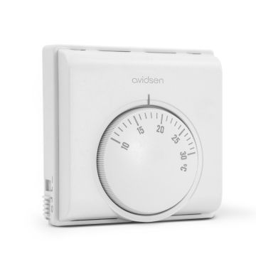 Termostato mecánico para calefacción y aire acondicionado - Avidsen - 103959