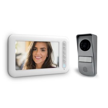 Videoportero con 2 cables con pantalla de 7 pulgadas - Ylva 3 - Avidsen Videoportero con 2 cables con pantalla de 7 pulgadas - Ylva 3 - Avidsen