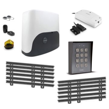 Motorización conectada para puerta corredera de 6 m Thomson + teclado a código