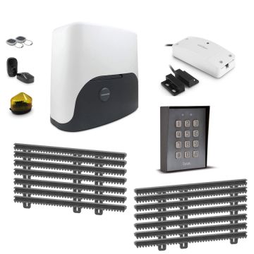 Motorización conectada para puerta corredera de 7 m Thomson + teclado a código