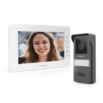 Videoportero 2 hilos pantalla color 7" doble mando Tili - Thomson - 512267