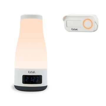 Timbre inalámbrico MOOD con altavoz bluetooth y luz integrada