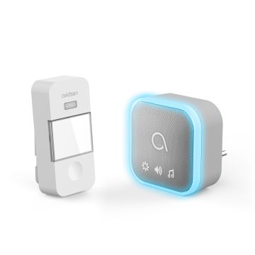 Timbre Inalámbrico Kinétic, Luz de Flash Enchufable Sona-T - Avidsen - 102518