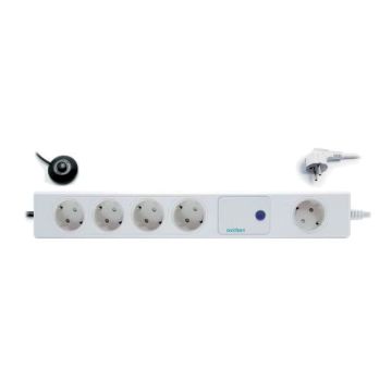 Regleta con interruptor de pie - Avidsen - 103276