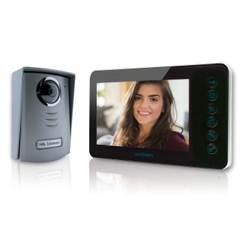 Videoportero cableado Avidsen YLVA pantalla negro de 18 cm