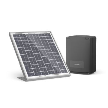 Kit solar universal para motorización de puertas 12V y 24V - Avidsen - 114375
