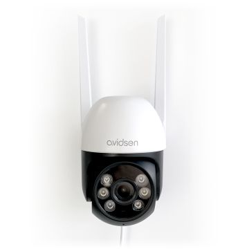 Cámara de seguridad motorizada para exteriores HomeCam 2K PTZ Avidsen Home - Avidsen - 127154