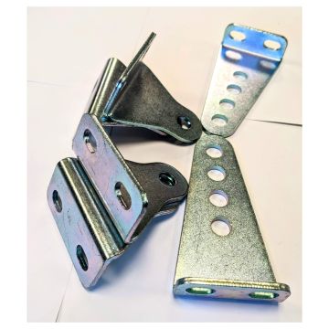Conjunto de fijación pilar/puerta TEHA 410 y TEHA Connect