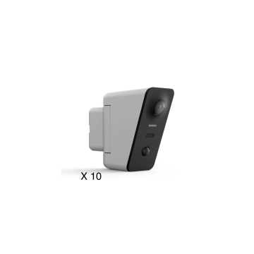 Lote de 10 cámaras exteriores conectadas WelcomeEye View Philips