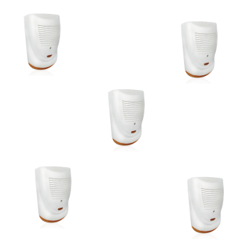 5 sirenas de alarma ficticias para interior/exterior