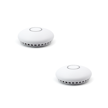 Lote de 2 detectores de humo conectados HomeSmoke de Avidsen