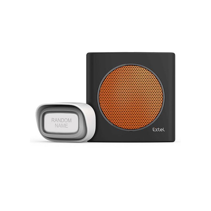 Timbre inalámbrico diBi Flash Soft naranja - 081737G - Extel